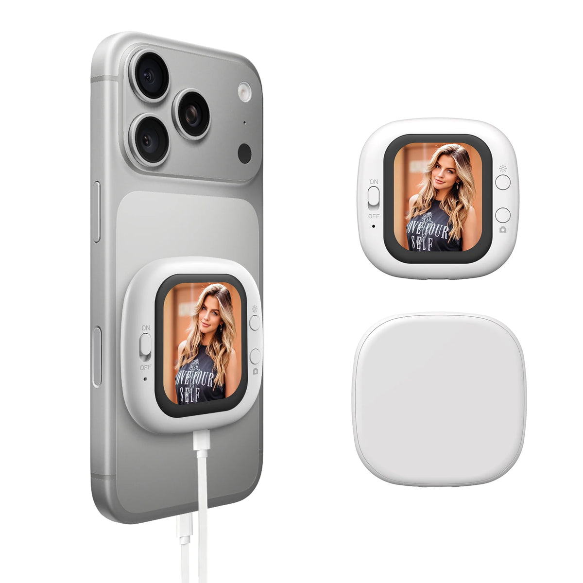 UkoraLife™ Snap-On Selfie Screen